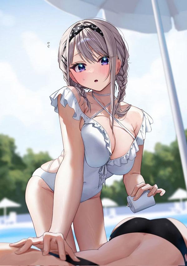 Tổng hợp ảnh nữ anime sexy gợi cảm bikini 403