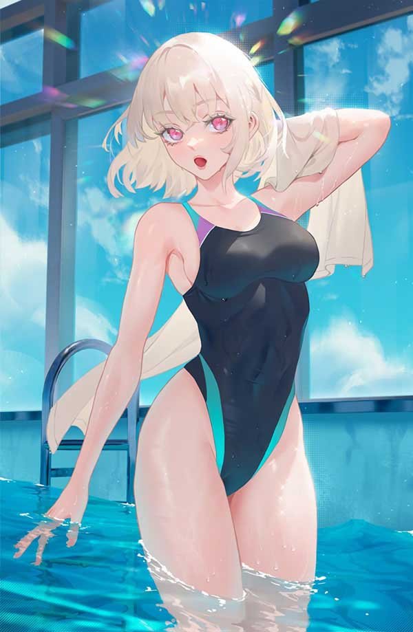 Tổng hợp ảnh nữ anime sexy gợi cảm bikini 79